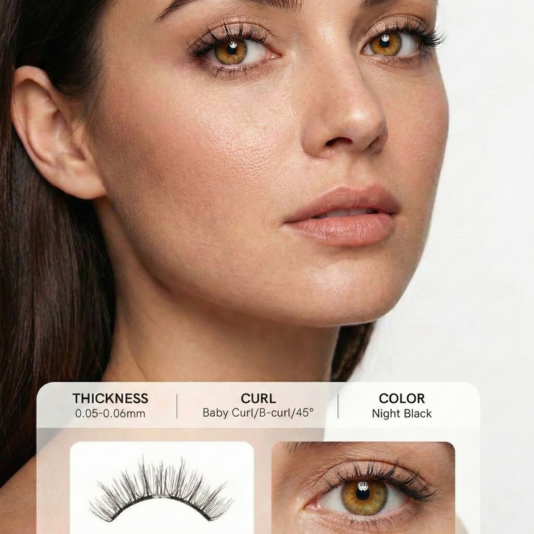 Curlashes™ Magnetic 3D Mink Lashes