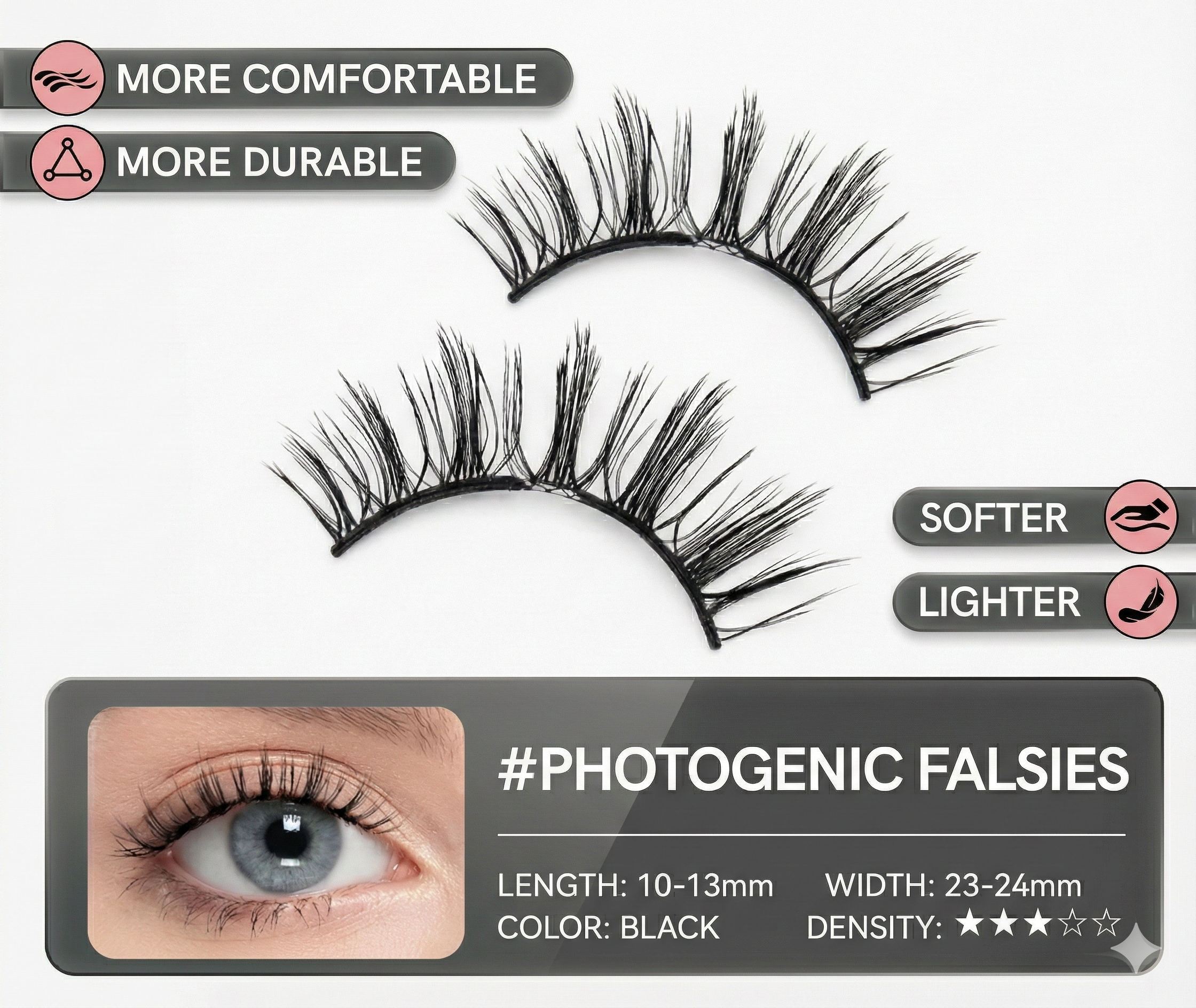 Curlashes™ Magnetic 3D Mink Lashes