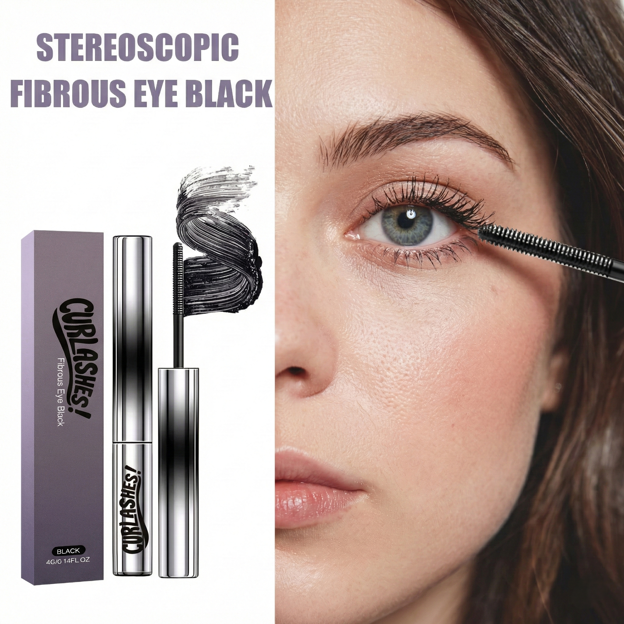 Curlashes™ Mascara Voluminous Silk Fiber