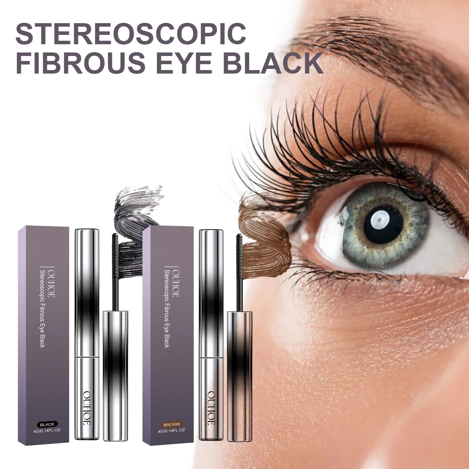 Curlashes™ Mascara Voluminous Silk Fiber