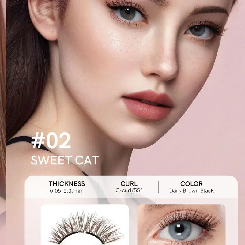 Curlashes™ Magnetic 3D Mink Lashes