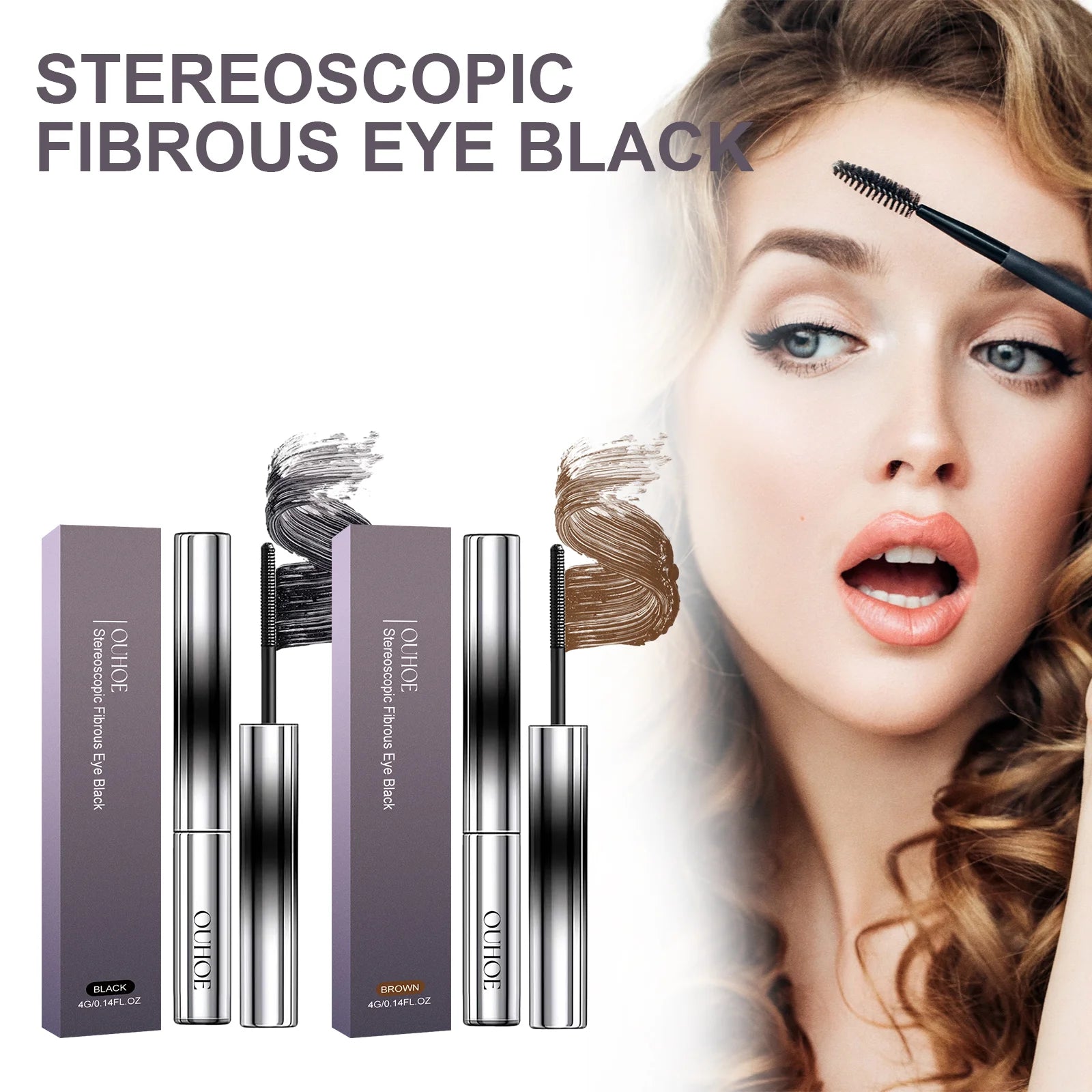 Curlashes™ Mascara Voluminous Silk Fiber